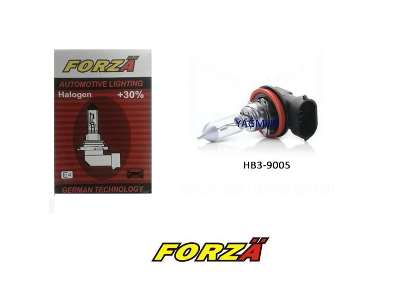 FORZA XP12HB3 Halogen Ampül Hb-3 9005 12v.60w 30 Fazla