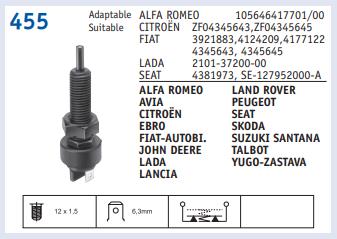 USTUN ANG455 Fren Otomatiği Fiat 131