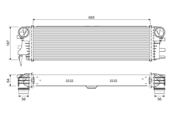 VALEO 818311 Turbosarj Radyatoru Mercedes Vito W447 14>