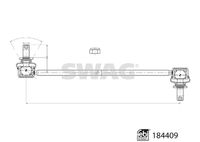 SWAG 33110082 Z Rotu Ön Sağ-Sol Toyota Corolla 1.2l 8nrfts Nre210 19-> 1.6l 1zr-Fae Zre210 19-> 1.8l 2zr-Fxe Hybri D Zwe211 Cross Zvg12 19-> / Ch-R 1.2l 8nrfts Ngx10 16-> 1.8l 2zr-Fxe Hybrid Zyx10 16->