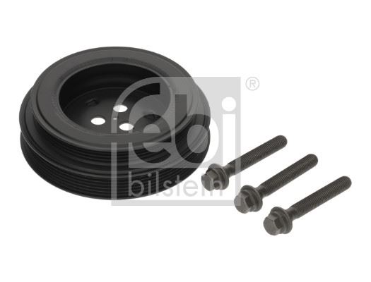 FEBI 185826 Krank Kasnaği Ford Transit-Peugeot Boxer-Jumper-Ducato 06> Önden Çeker 2.2 Tdci 6pk-4pk Civatali