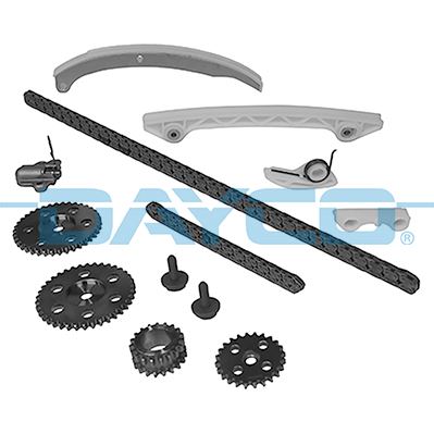 DAYCO KTC1106 Eksantrik Zincir Tam Set Ford Mondeo 01> 2.0 Duratec 134 Diş Dişliler Dahil