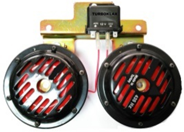 EUS TKX.377951238 Korna Didit Üniversal 123 Mm 12v Roleli Ayakli