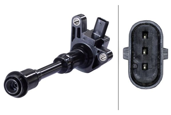 HELLA 5DA358168671 Ateşleme Bobini C-Max 11a17 Focus Iii 11>17 Kuga Ii 14>17 Mondeo Iv 07>14 S-Max 1.6 Ecoboost Volvo S 60-S80-V40-V60-V70 B 4164 1.6 Ecoboost