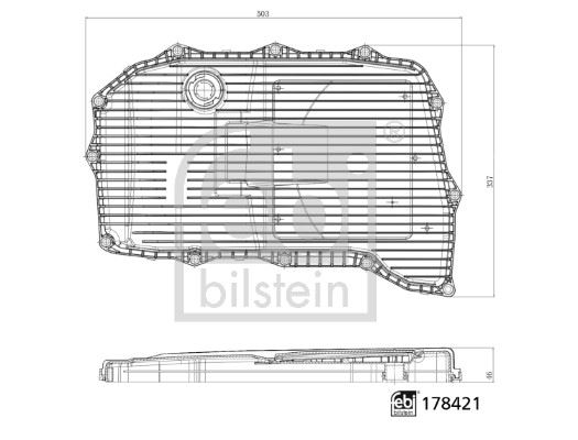 FEBI 178421 Yağ Karteri