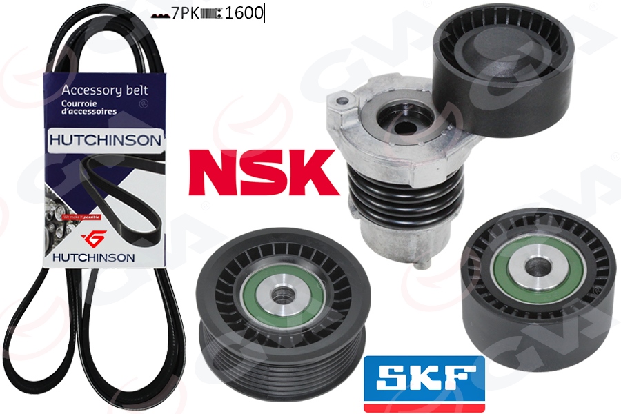 GVA 59A1115 Alternatör Gergi Kiti Clio Iv 12> Logan Ii 12> Symbol Iii 14> Sandero Ii 12> 0.9 Tce 90bg