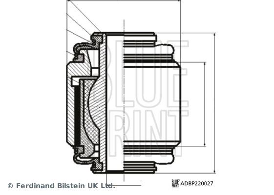 BLUEPRINT ADBP860194 Rotilsubaru Subaru Brz Z10 Brz Zc6 Forester Iii 4wd S12 Forester Iv 4wd S13 Forester V 4wd Sk7 Forester V 4wd Sk9 Forester V 4wd Ske Impreza Iii 4wd G12 Impreza Iii 4wd G22 Impreza I