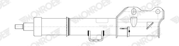 VOT-A-5853G Amortisor On Mercedes V-Class W447 Vito W447 Om622 109cdi-111cdi