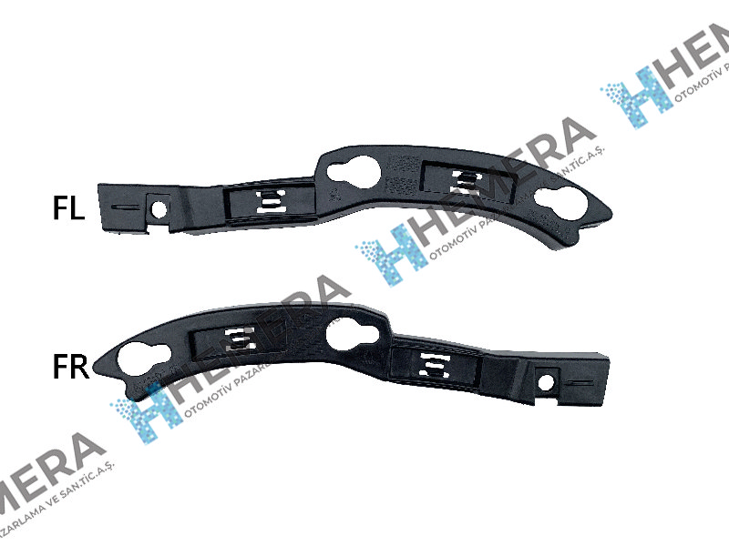 PULO PS-C3A17 Tampon Braketi Ön Set Citroen C3 Aircross 2017>