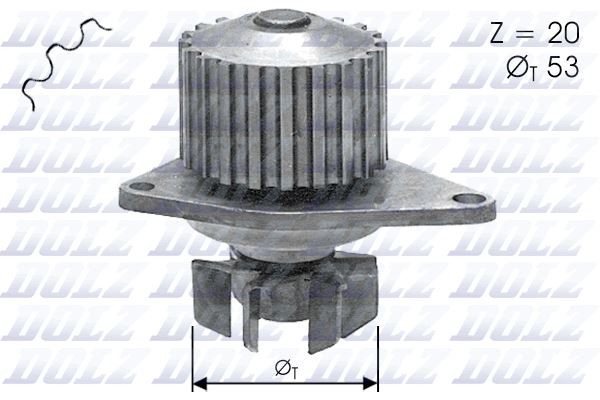 DOLZ C110 Devirdaim P106 I-Ii-206-Partner-Berlingo-C15-Saxo-Xsara 96> 1.4 Pa628