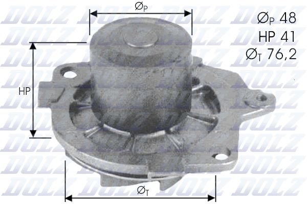 DOLZ S314 Devirdaim Doblo-Brava-Marea-Stilo 1.9jtd-Astra H-Vectra C 1.9cdti Pa672