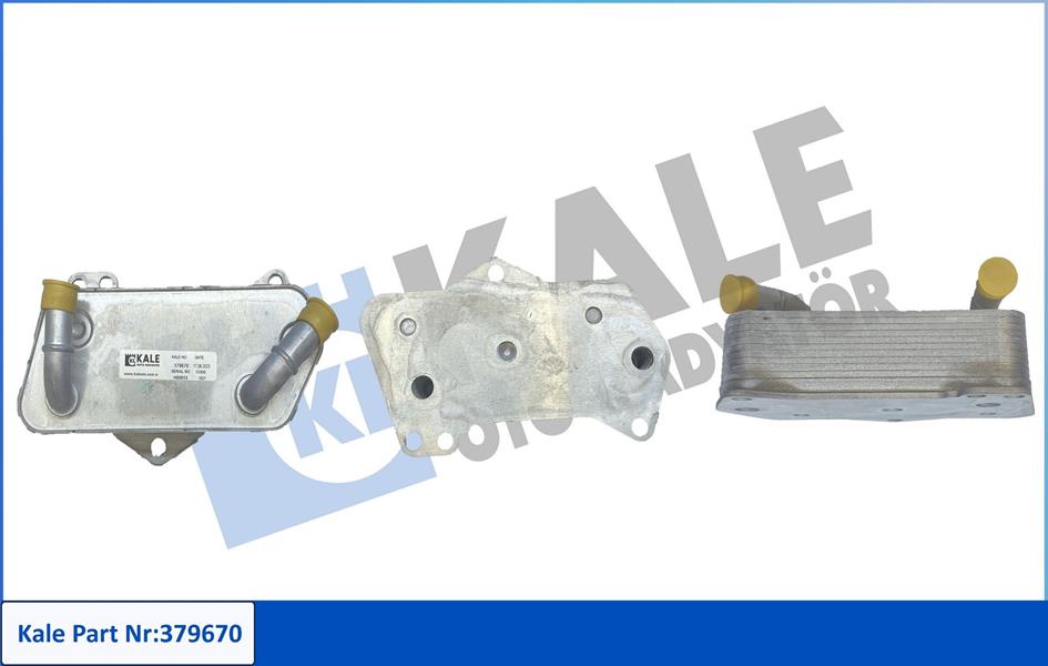KALE 379670 Yağ Soğutucusu Otomatik Şanziman Contasiz -Soğutucu Kütük A1-A3-Q3-Tt 1.8tfsi 2.0tdi 03-12 Leon 2.0tdi 05 >Octavia Iii -Super B Iii - Jetta Iv Polo Vi Passat 2.0tdi-Tsi 05 > Caddy Iii 1.9-2.0 Tdi