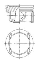 KOLBEN 41784600 Piston Segman Std Astra J-Corsa D-E-Mokka-Insignia A-Meriva B-Adam-Zafira C-Cruze-Trax 1.4 16v 72.50mm A/B/D14net-Nel-Nej