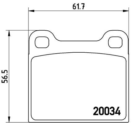 VALEO 9009021 Fren Balatasi Fte Kirmizi Kutu