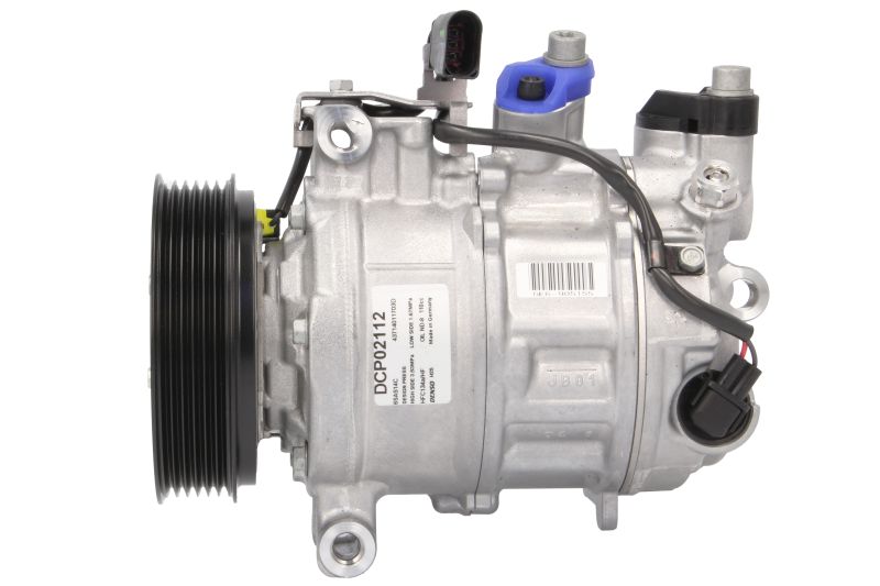 DENSO DCP02112 Klima Kompresörü A4-A5-A6-A7-Q7-Touareg Claa-Cdud-Cgqb-Czvd-Dpyd 17>
