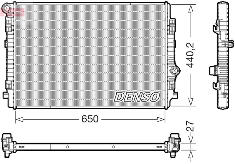 DENSO DRM02046 Thermal Radiator