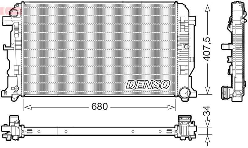 DENSO DRM32053 Thermal Radiator