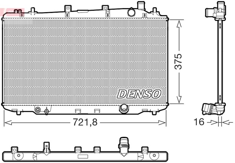 DENSO DRM40056 Thermal Radiator