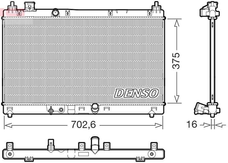 DENSO DRM40057 Thermal Radiator