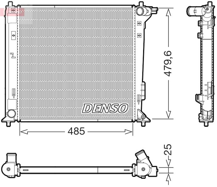 DENSO DRM41031 Thermal Radiator