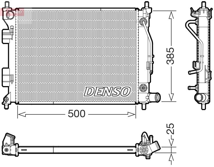 DENSO DRM41033 Thermal Radiator