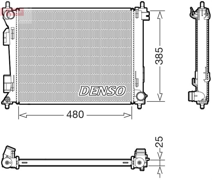 DENSO DRM43010 Thermal Radiator