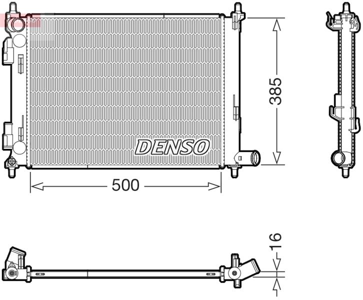 DENSO DRM43013 Thermal Radiator