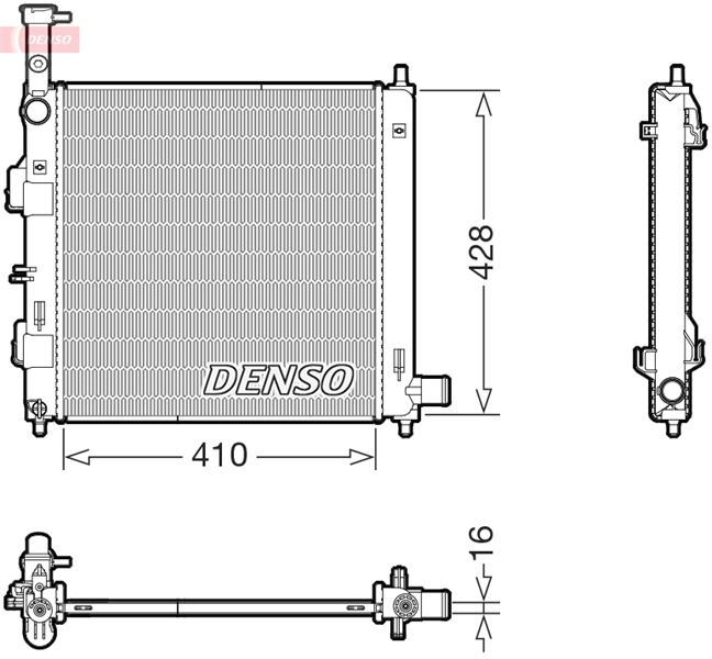 DENSO DRM43014 Thermal Radiator
