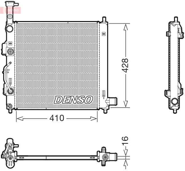 DENSO DRM43015 Thermal Radiator