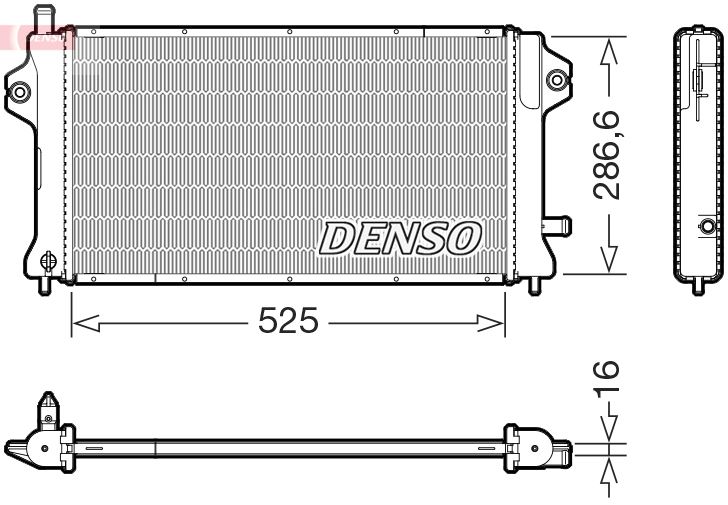 DENSO DRM46077 Thermal Radiator