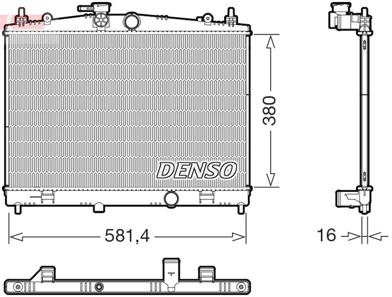 DENSO DRM46079 Thermal Radiator