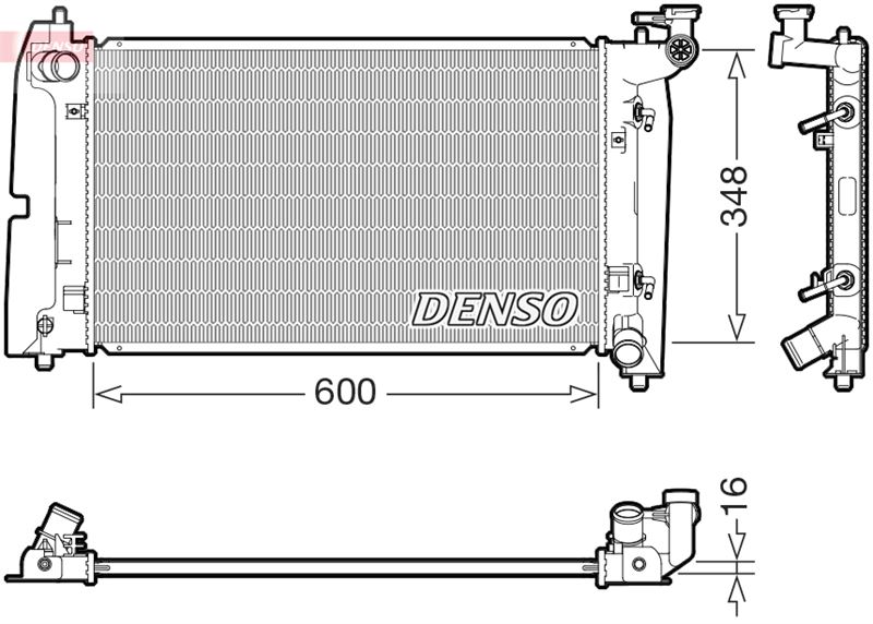 DENSO DRM50142 Thermal Radiator