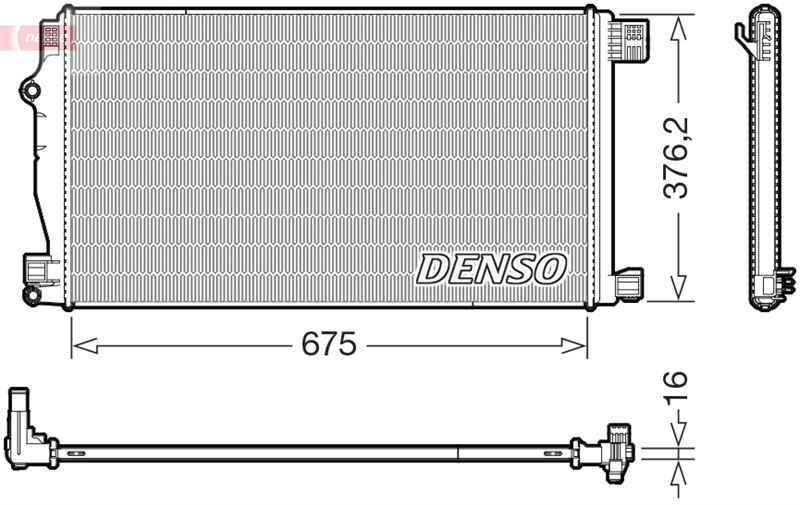 DENSO DRM50147 Thermal Radiator