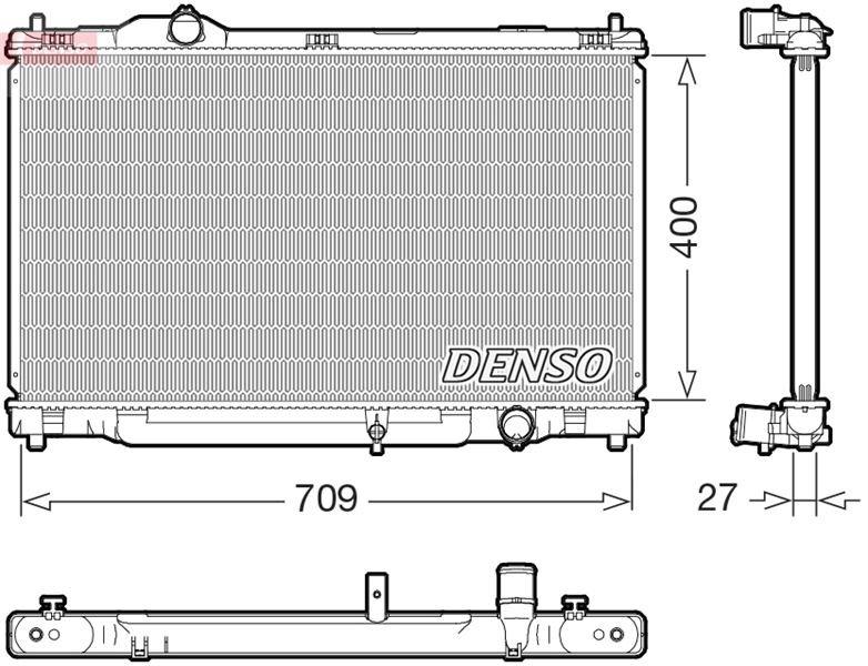DENSO DRM51018 Thermal Radiator