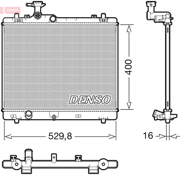 DENSO DRM47043 Thermal Radiator
