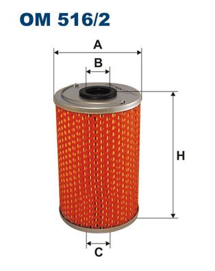 HNG E134H D06 Yag Filtresi Filtre Elemani Lk/Ln2, Lp, Mb-Trac, Mk, Ng, O 309, Unimog
