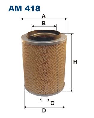 FILTRON AM418 Hava Filtresi Mercedes-Benzln2.Lk 673.001-679.259 84-98