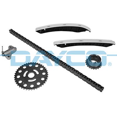 DAYCO KTC1125 Eksantrik Zincir Seti Mercedes Om622 Om626 W447 W205 . Renault R9m 1.6 Dci Trafic Megane Kadjar Nissan Qashqai X-Trail Opel Vivaro B Krank Disli Yuksekligi: 38mm