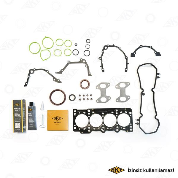SKT 4C-025-10 Tam Takim Conta Punto. Linea Silindir Kapak Contali1.4 8v-Fire 77hp 350a1.000 Benzinli Motorlar