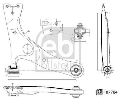 FEBI 187784 Toyota Salincak Yataklara Sahip