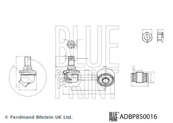BLUEPRINT ADBP850016 Z Rotu Ön Sağ Mitsubishi L200 2.4l 4n15 Kl2t Euro5 H-Line 6 Vites 15->-Fiat Fullback 502. 503 16->