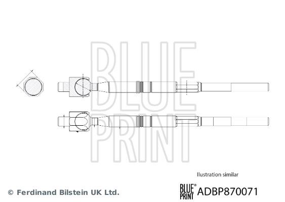 BLUEPRINT ADBP870071 Rot Mili Kb Tfr