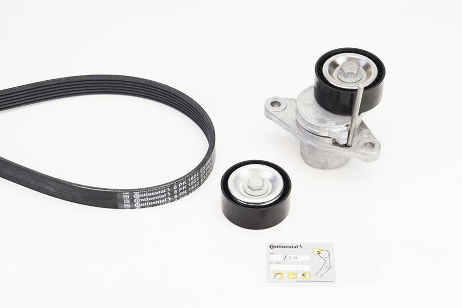 CONTI 6PK1822EXTRAK1 Alternatör Gergi Kiti Dacia Logan 06> Sandero 08> Duster 10> Dokker 12> Symbol Ii 08> Laguna Iii 07>15 1.4 K7j 1.6 K4m