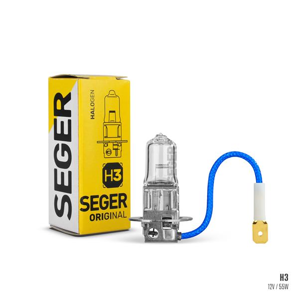 SEGER 206068 Ampul H3 12v 55w Pk22s Standart Yenileme 3.500k Standart Işik