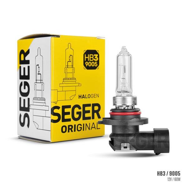 SEGER 207508 Ampul Hb3 9005 12v 60w P20d Standart Yenileme 3.500k Standart Işik