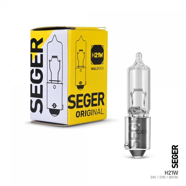 SEGER 208413 Ampul H21w 24v 21w Bay9s Standart Yenileme