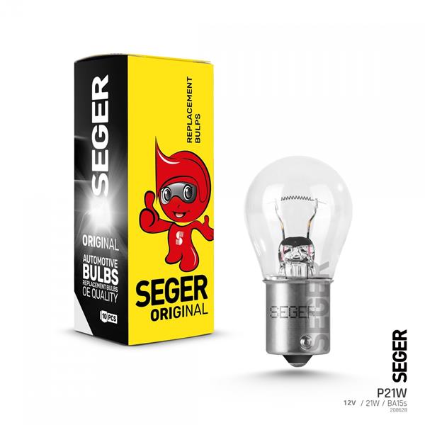 SEGER 208598 Ampul P21w 12v 21w Ba15s 93 Standart Yenileme