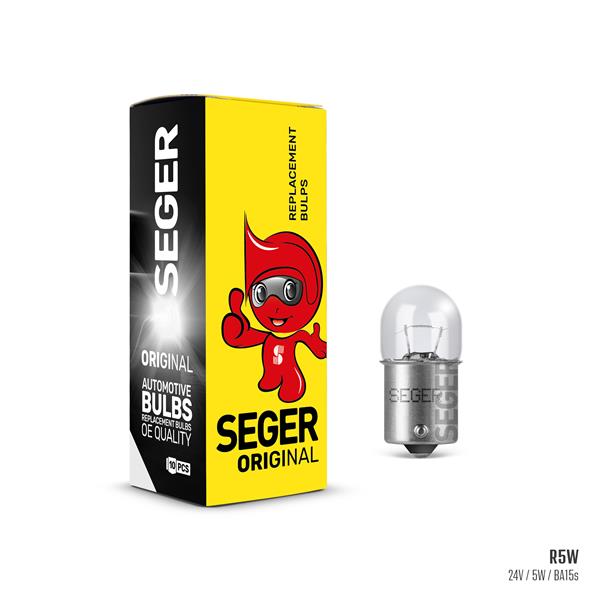 SEGER 209106 Ampul R5w 24v 5w Ba15s 67 Standart Yenileme