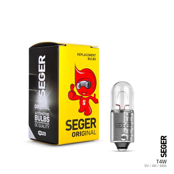 SEGER 209250 Ampul T4w 12v 4w Ba9s 53 Standart Yenileme