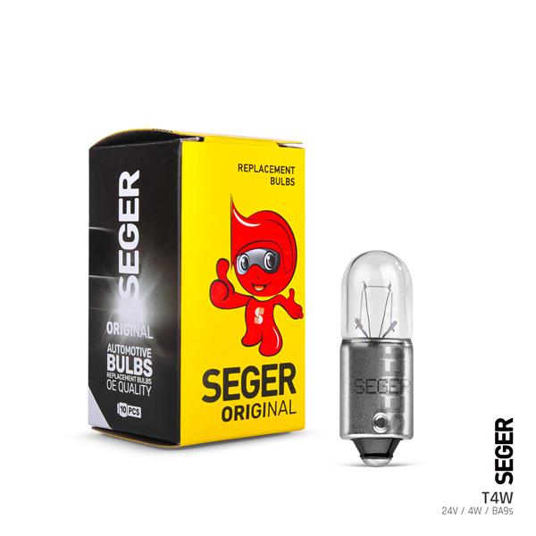 SEGER 209281 Ampul T4w 24v 4w Ba9s 53 Standart Yenileme